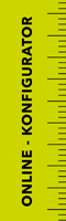 Maßstabsleiste mit Aufschrift Online-Konfigurator