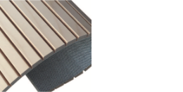 Rollladenmatte mit Endprofil im Detail