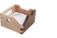 Serviettenhalter aus Massivholz