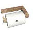 Toilettenpapierhalter aus Holz