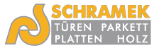 Logo Schramek Türen Parkett Platten Holz