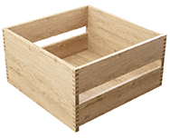 Light-Side-Schublade Typ IL aus Massivholz