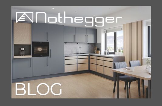 Titelbild des Nothegger-Blogs mit Küchenansicht